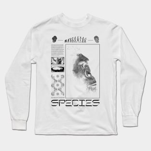 We are just evolved species negative Long Sleeve T-Shirt